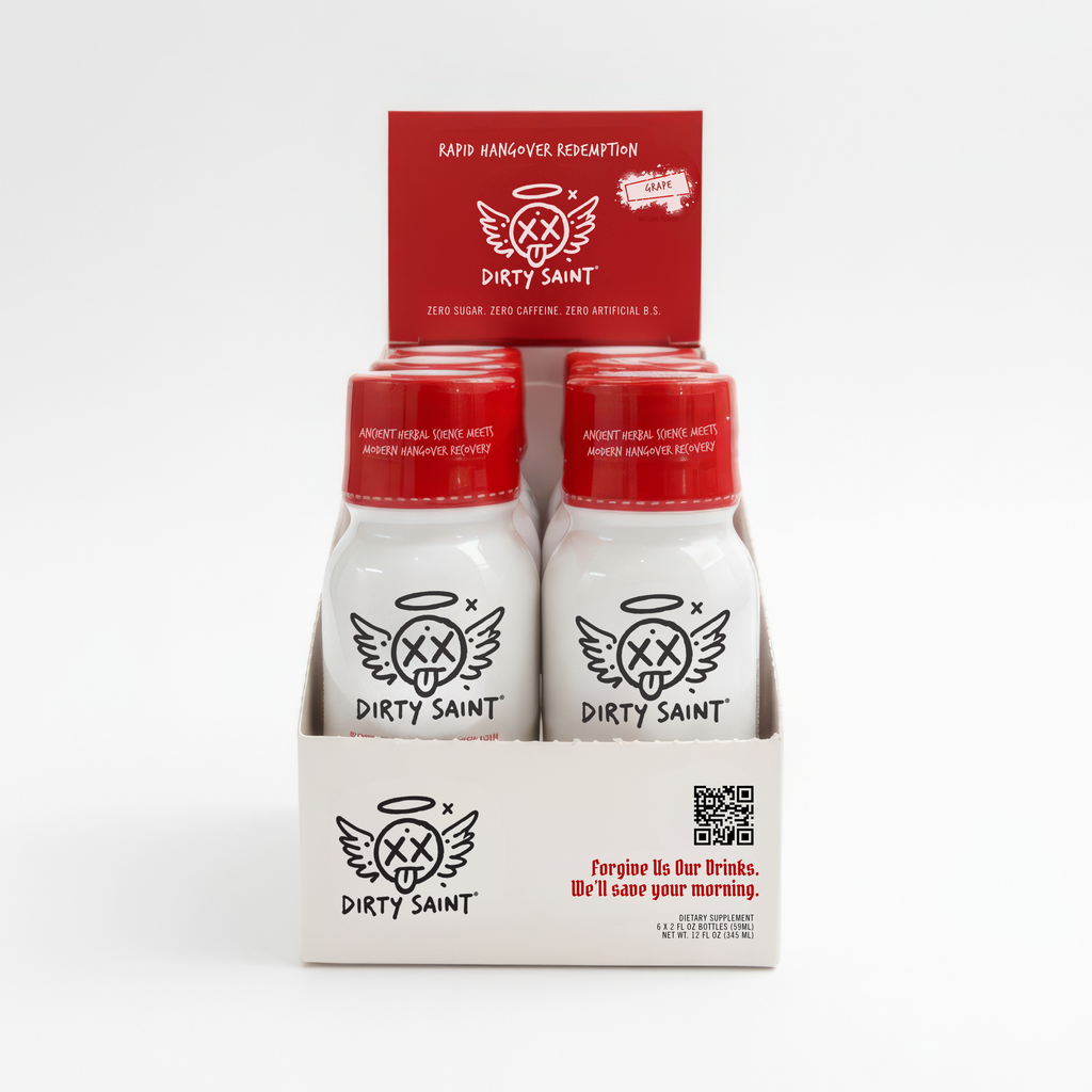 Rapid Hangover Recovery Shot – Natural Grape Flavor