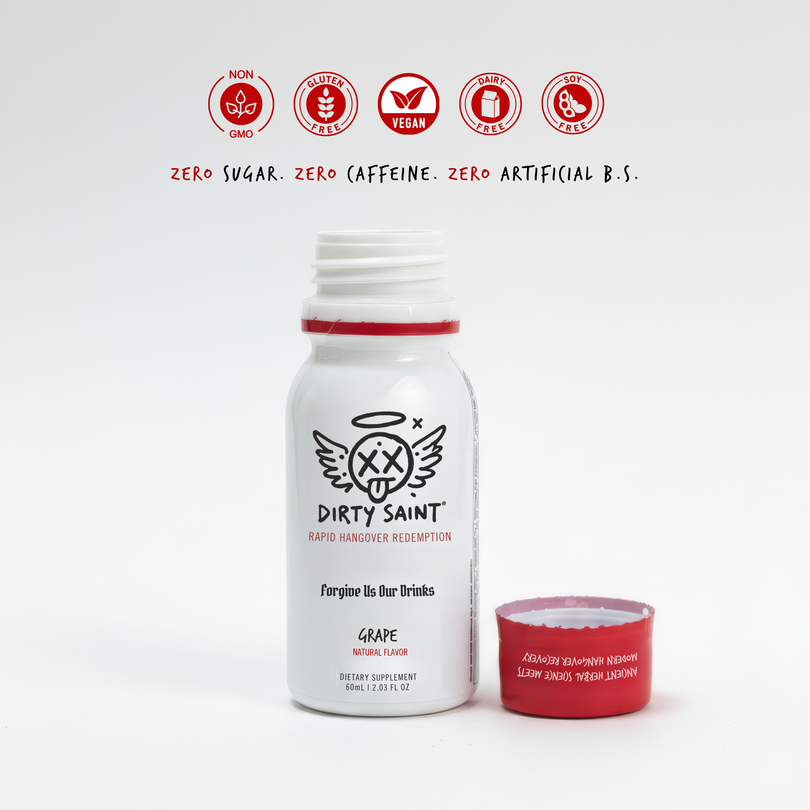 Rapid Hangover Recovery Shot – Natural Grape Flavor