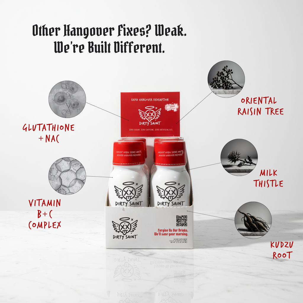Rapid Hangover Recovery Shot – Natural Grape Flavor