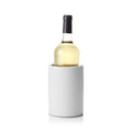 White Concrete Wine Chiller & Utensil Holder