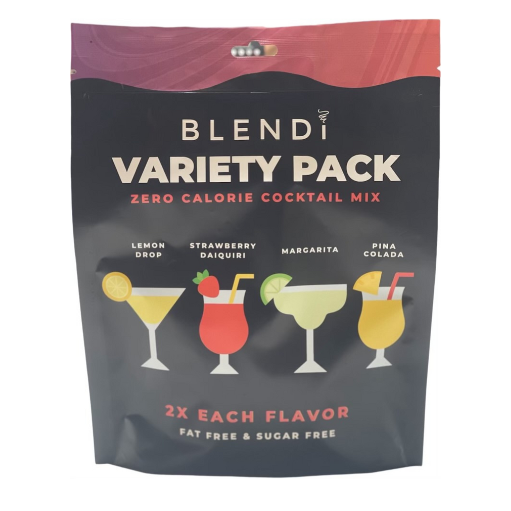 Skinny Mocktail Mixers – Zero Calorie Guilt-Free Drink Mix (6 Count)