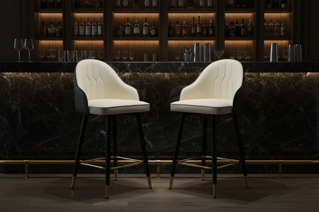 Bar Stools Full View with Legs