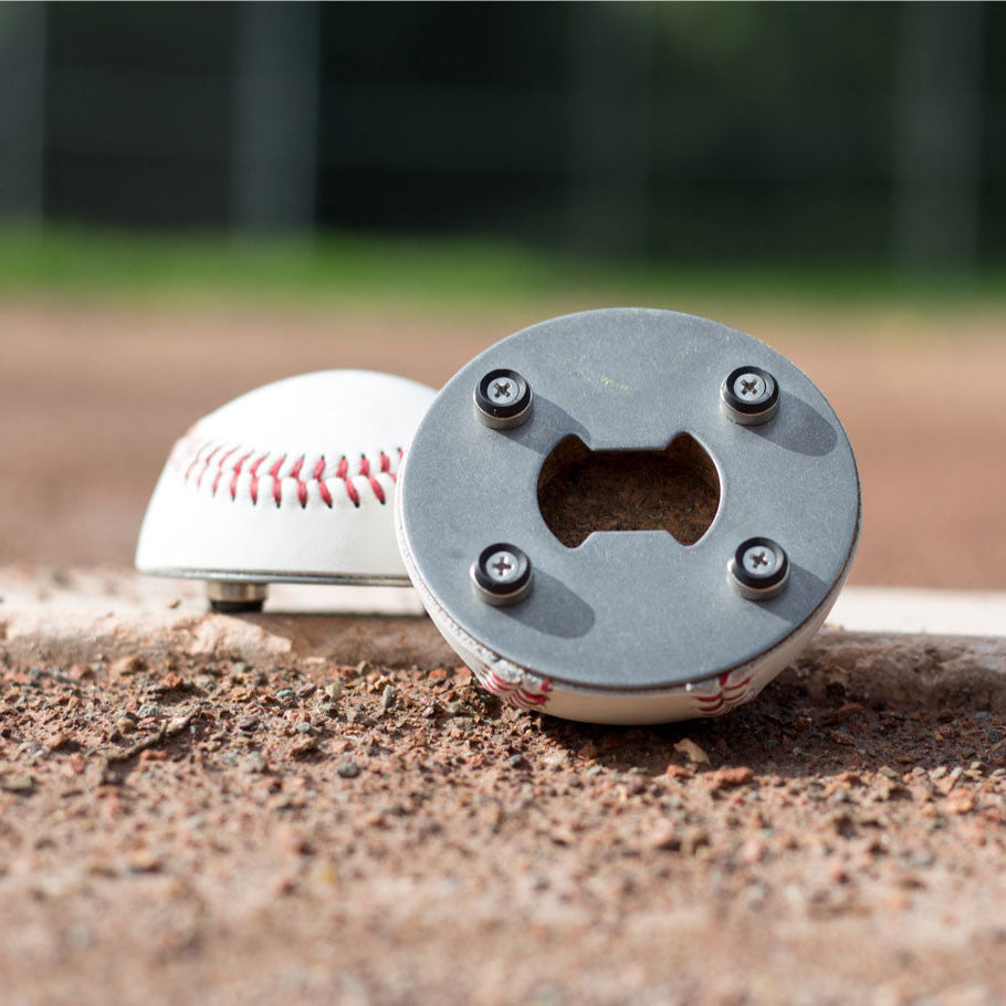 The BaseballOpener™ - Bottle Opener Made from a Real Baseball