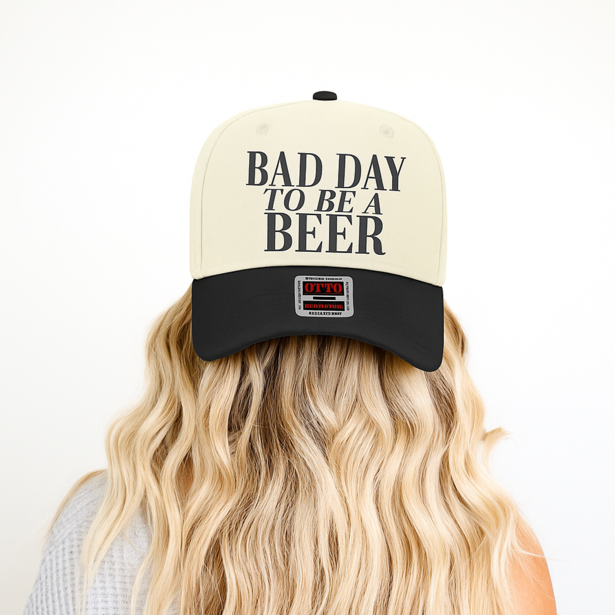 Bad Day to Be a Beer Hat – Funny Drinking Adjustable Cap