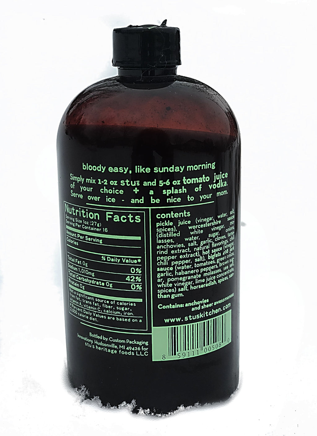 Stu's Jamaican Jerk No. 2 – Spicy Bloody Mary Concentrate