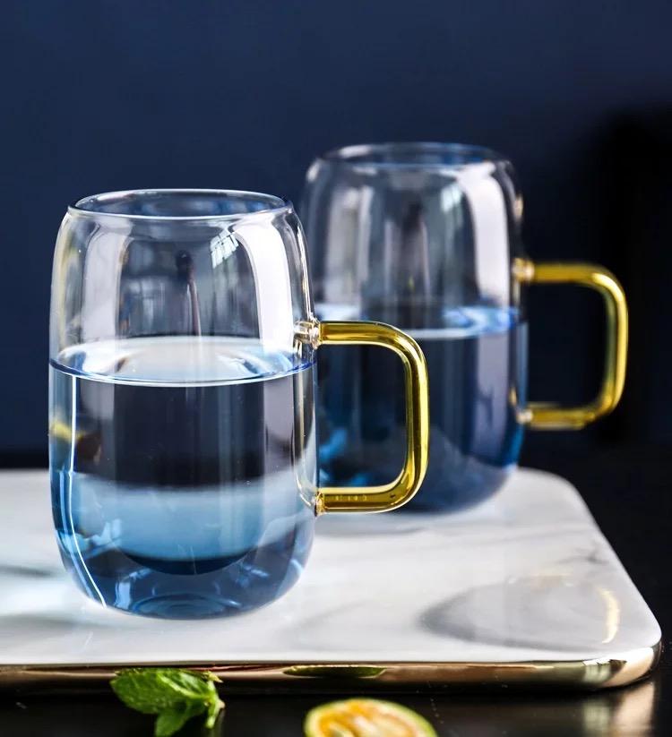 Blue Ombre Pitcher & Cups Set