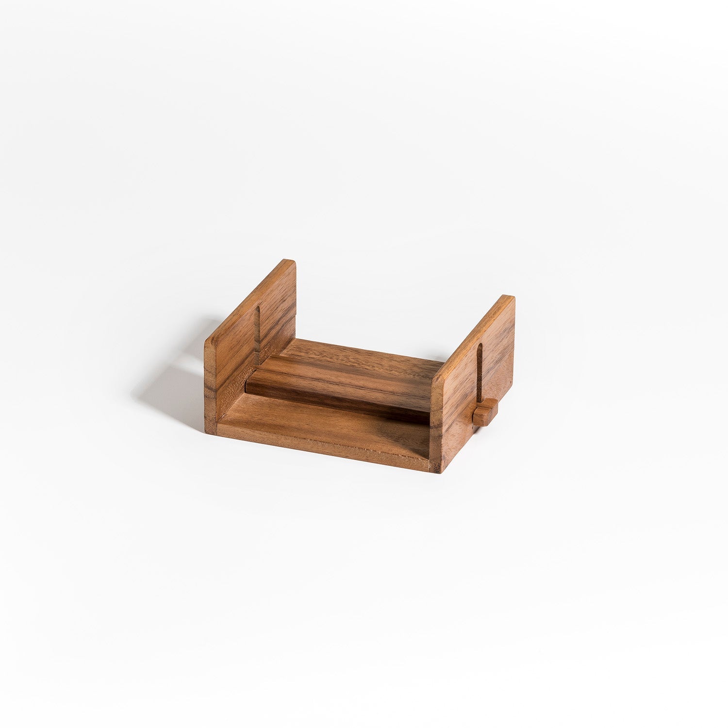 Adjustable Cocktail Napkin Holder – Open Bar Design for 5x5 Napkins