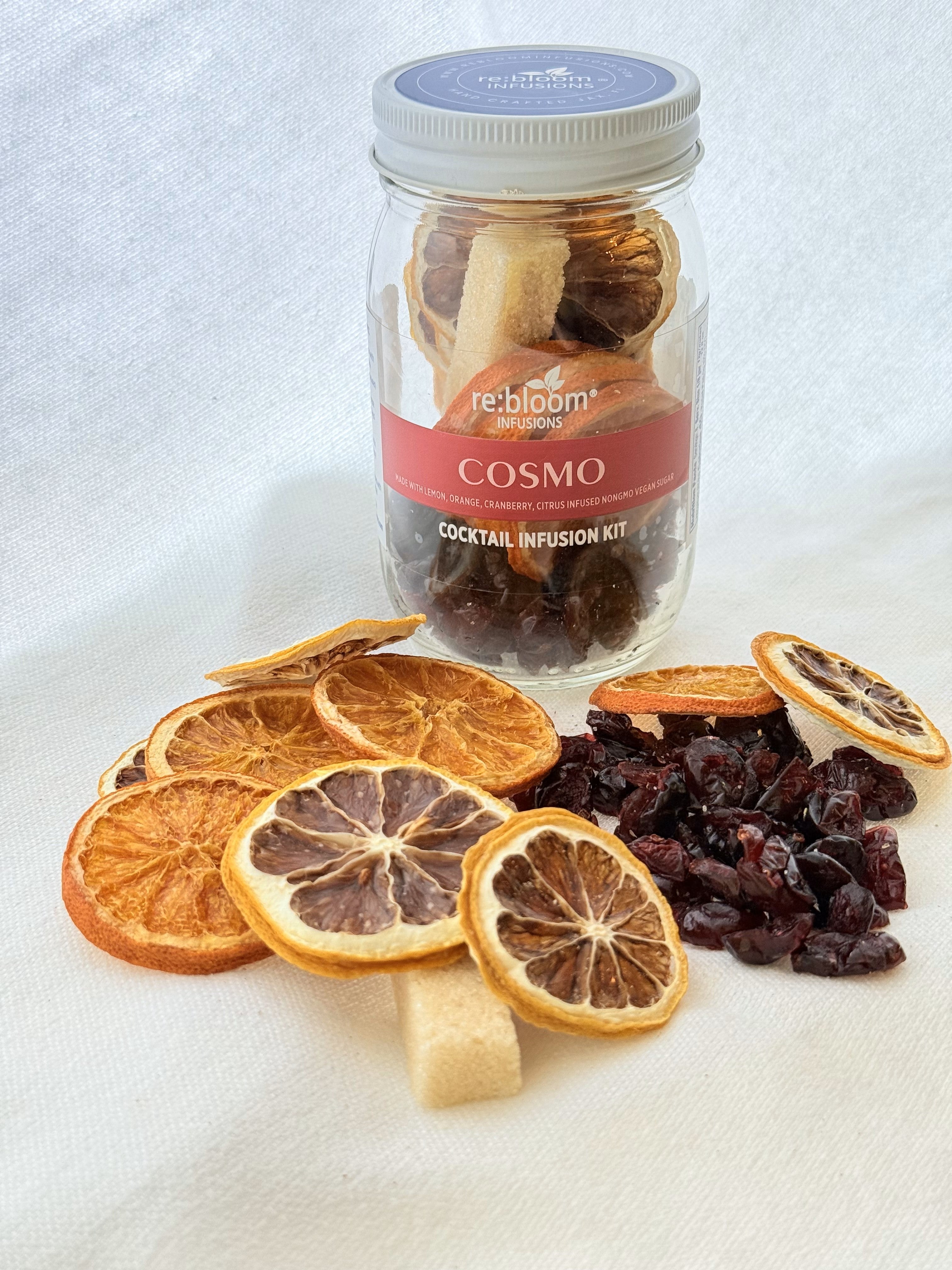 Cosmo Cocktail Infusion Kit – Handcrafted Cranberry Citrus Infusion
