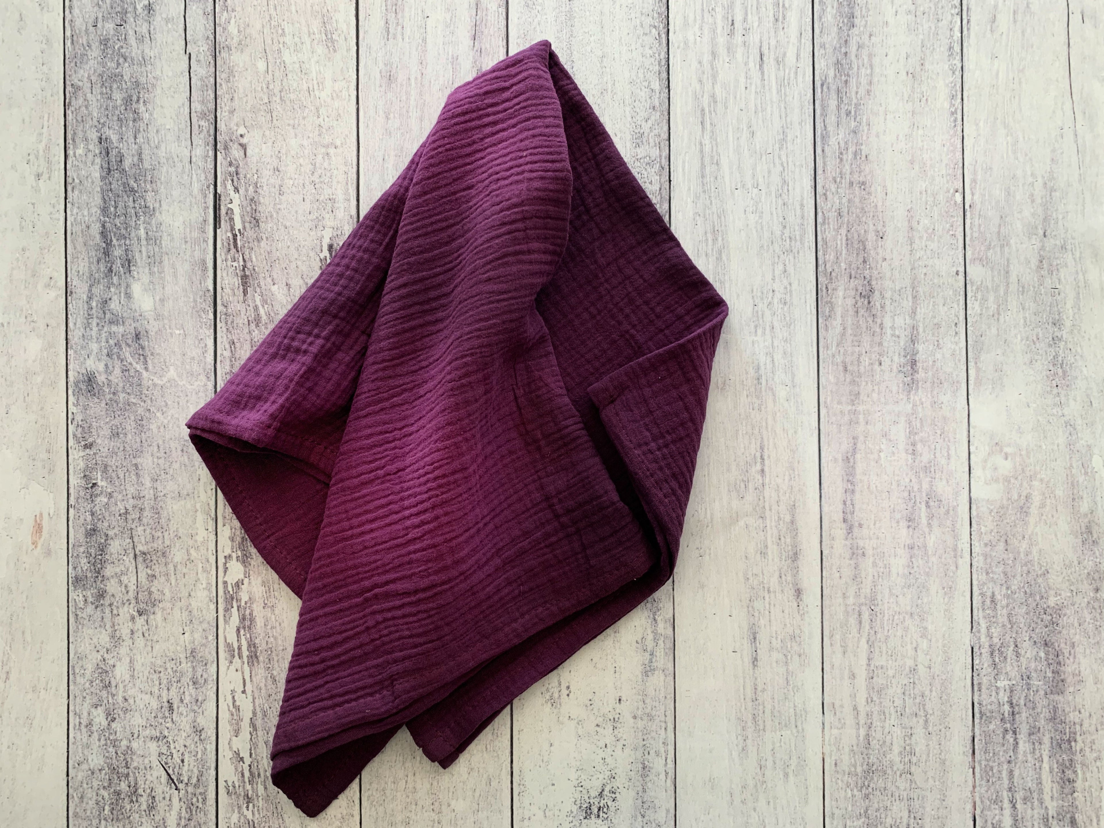 Cotton Crinkle Cloth Napkins -  Set of 4 | 8 Colors