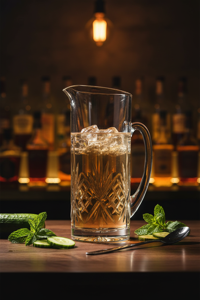 Godinger Dublin Crystal Pitcher - Solo Hero Shot
