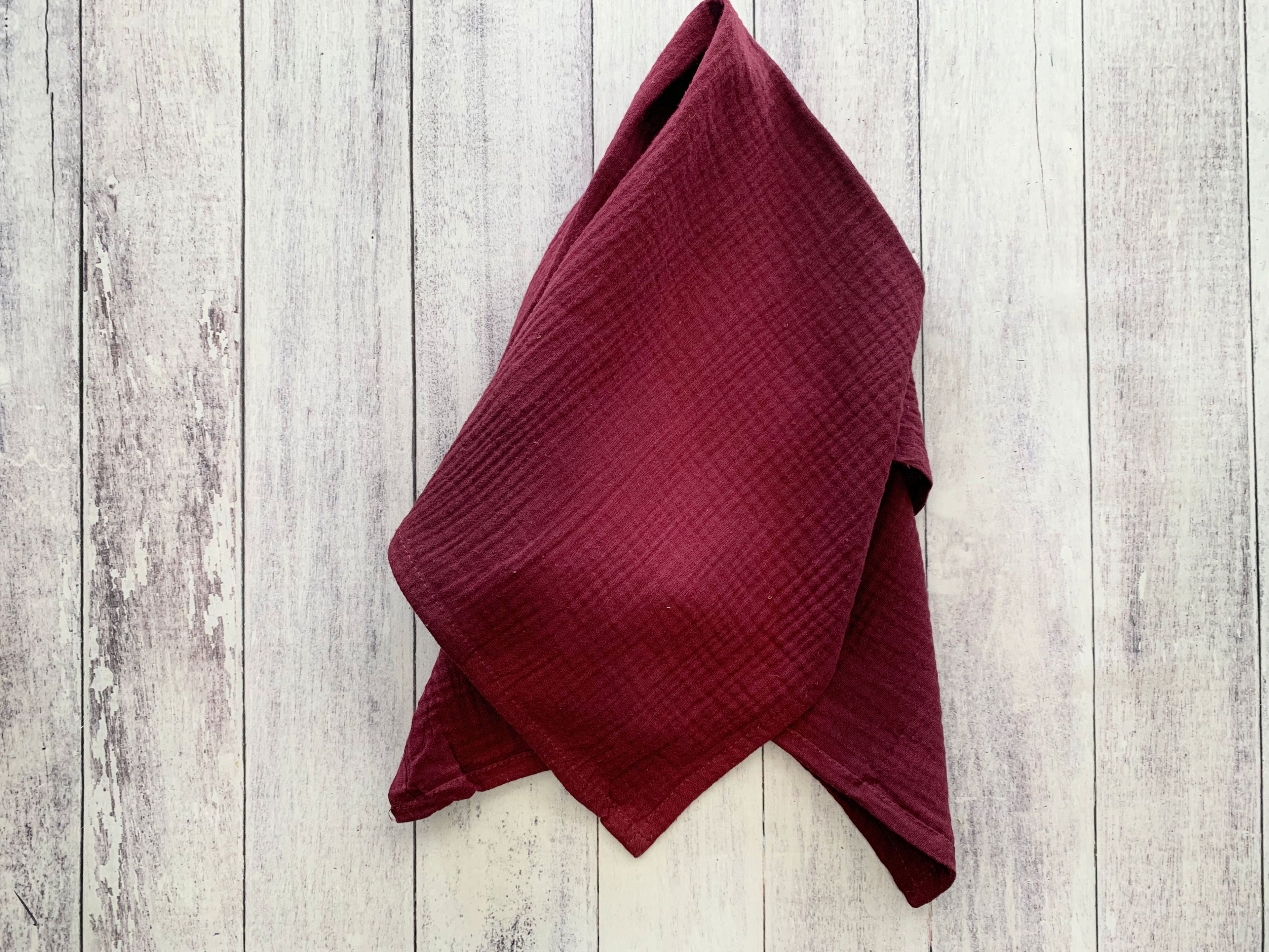 Cotton Crinkle Cloth Napkins -  Set of 4 | 8 Colors