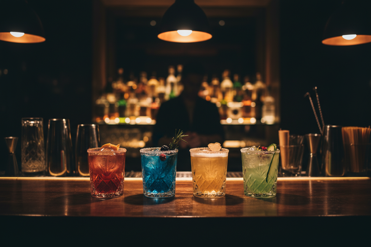 Moody Bar Scene