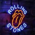 Rolling Stones Lips & Tongue Neon Sign