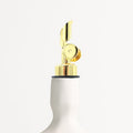 Self-Closing Gold Bottle Spout – Bar Pourer for Spirits & Liquor